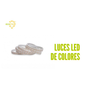 Luces LED de colores