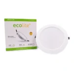 panel led redondo de incrustar 18w