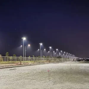 Luminaria Solar LED para alumbrado público exterior en áreas urbanas y rurales