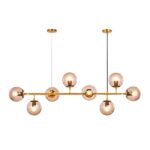 Ecolite S.A.S- Luminaria colgante Iluminación decorativa Dorado CHL16