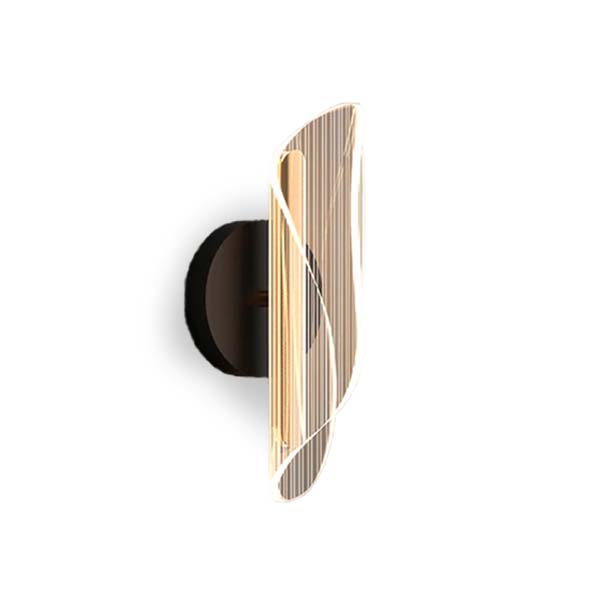 Ecolote - Aplique Iluminación decorativa Negro 18W LEDLC0D-N-4 Ecolite S.A.S- Aplique Iluminación decorativa Negro 18W LEDLC0D-N-4