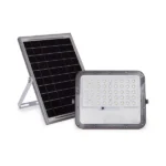 Reflector Solar LED RGB+W 100W – Iluminación versátil para exteriores con panel solar