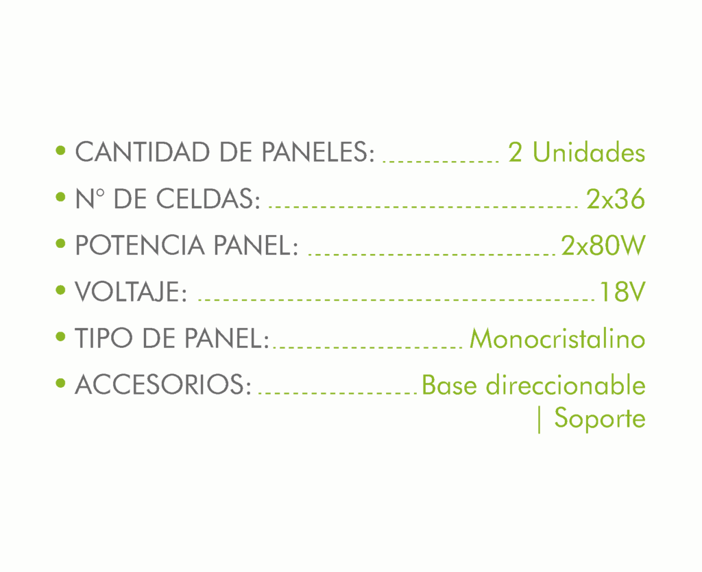 luminaria solar profesional