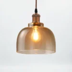 caperuza para lampara en vidrio