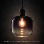 caperuza para lampara en vidrio