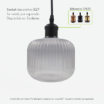 caperuza para lampara en vidrio