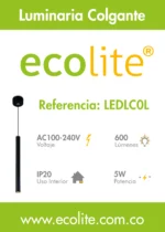 colgante led