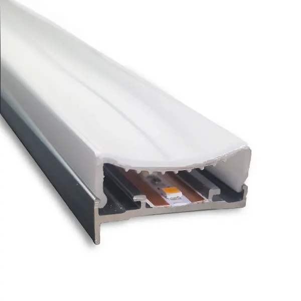 perfiles de aluminio Perfil de aluminio con cinta LED DC12V para Entrepaño STR600 - Imagen 1