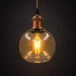 caperuza para lampara en vidrio