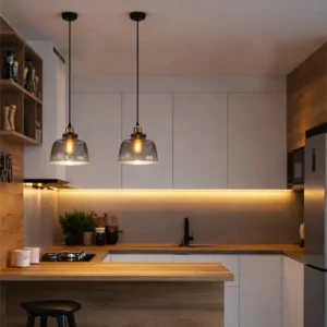 caperuza para lampara en vidrio