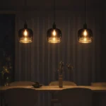 caperuza para lampara en vidrio