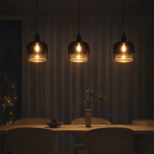 caperuza para lampara en vidrio