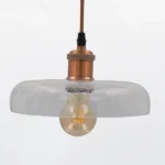 caperuza para lampara en vidrio