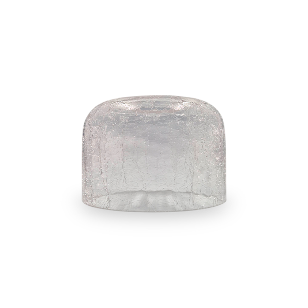 Caperuza Caperuza vidrio craquelada