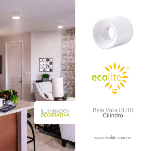 Bala Cilindro Negra - Ecolite