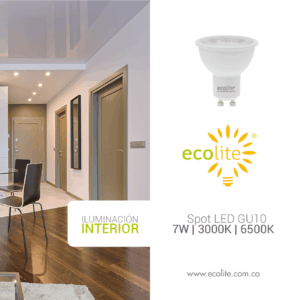 Ecolite: Spot LED gu10 7w